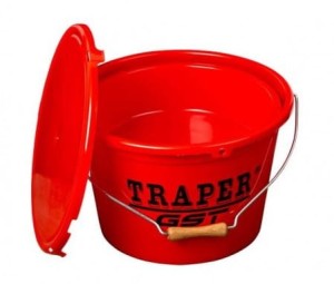 Traper Wiadro 13 l + miska + pokrywka Traper 