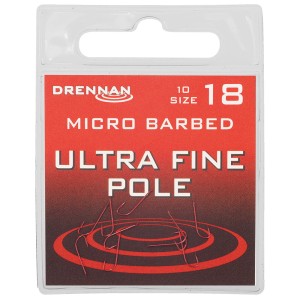 Haczyki Drennan Red Ultra Fine Pole 10szt.