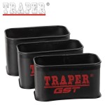 Traper zestaw pojemników GST PCV czarny