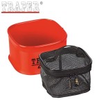 Traper zestaw GST PCV do pelletu czerwony