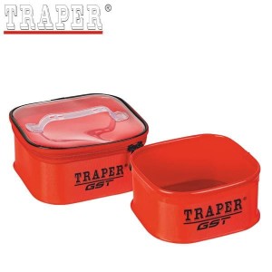Traper zestaw pojemników GST  czerwone 