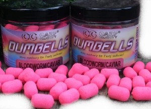 Carp Gravity Dumbells Pop Up Bloodworm Caviar 15mm
