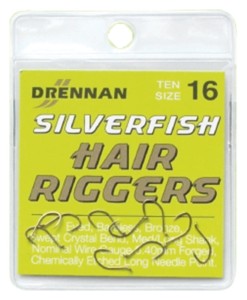 Haczyki Drennan Silverfish Hair Riggers