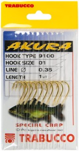 Trabucco Akura z przyponem  Specjal Carp złote