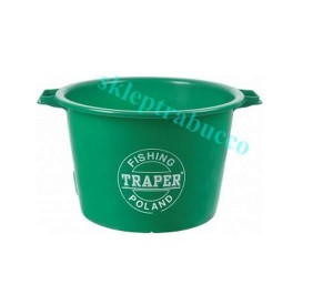 Traper wiadro , baniak 40 l  zielony